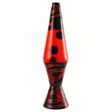 17 Inch Black and Red Tribal Lava Lamp at Spencer's
