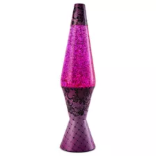 17 Inch Tickled Pink Glitter Lava Lamp at Spencer's