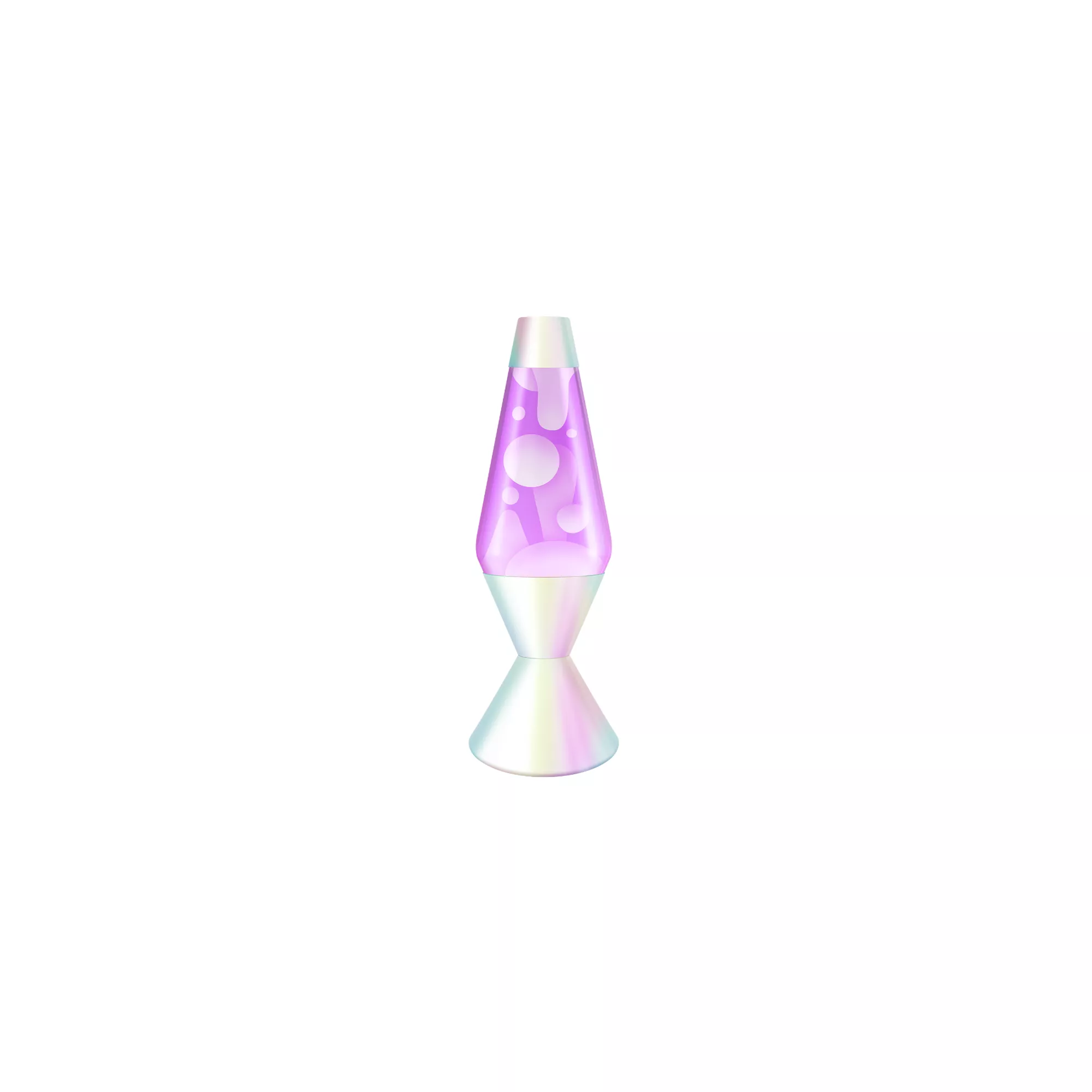 16.3 Inch Opalescent Pearl Lava Lamp