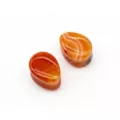 Carnelian Stone Oval Plugs at Spencer's