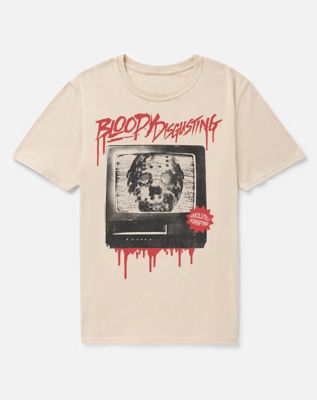 Jason x Bloody Disgusting TV Guide T Shirt - Friday the 13