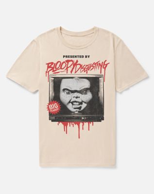 Chucky x Bloody Disgusting TV Guide T Shirt