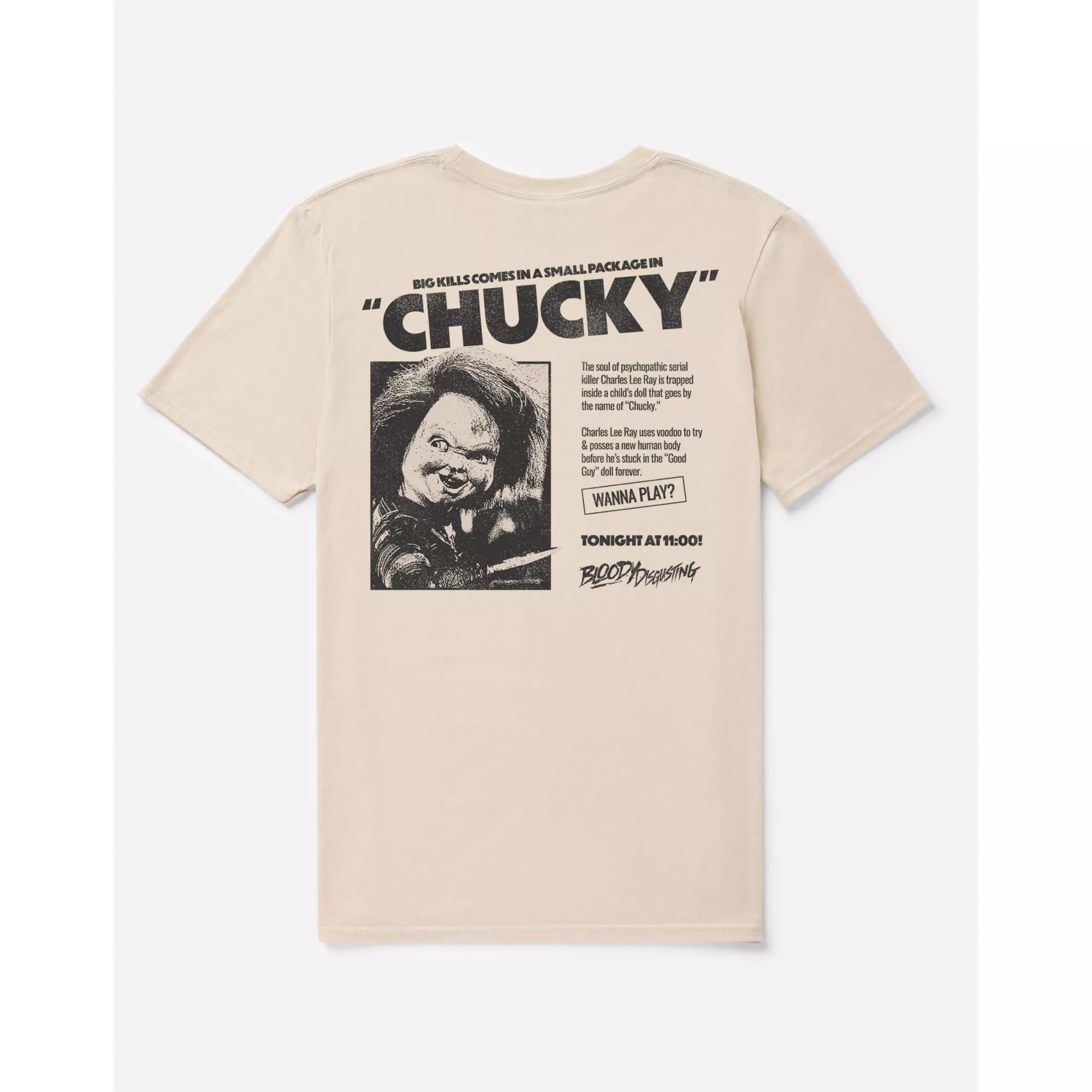 Chucky x Bloody Disgusting TV Guide T Shirt