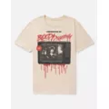 Elvira x Bloody Disgusting TV Guide T Shirt at Spencer's