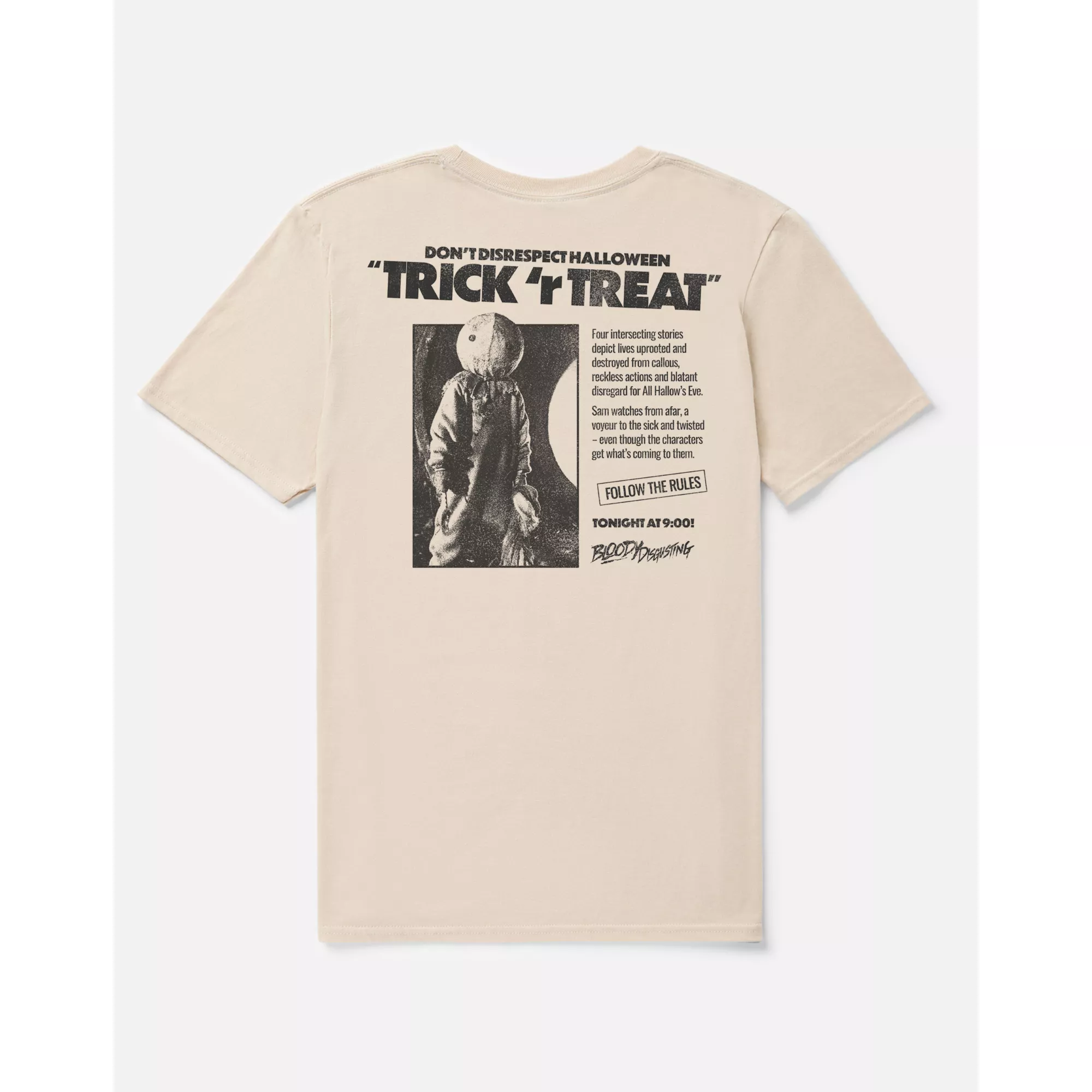 Trick 'r Treat x Bloody Disgusting TV Guide T Shirt at Spencer's