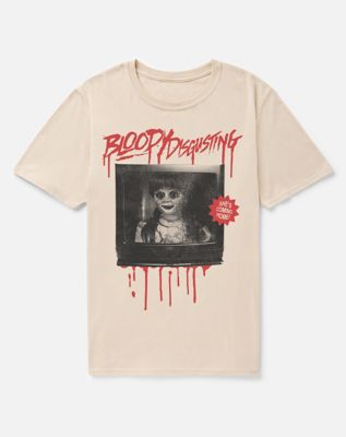 Annabelle x Bloody Disgusting TV Guide T Shirt