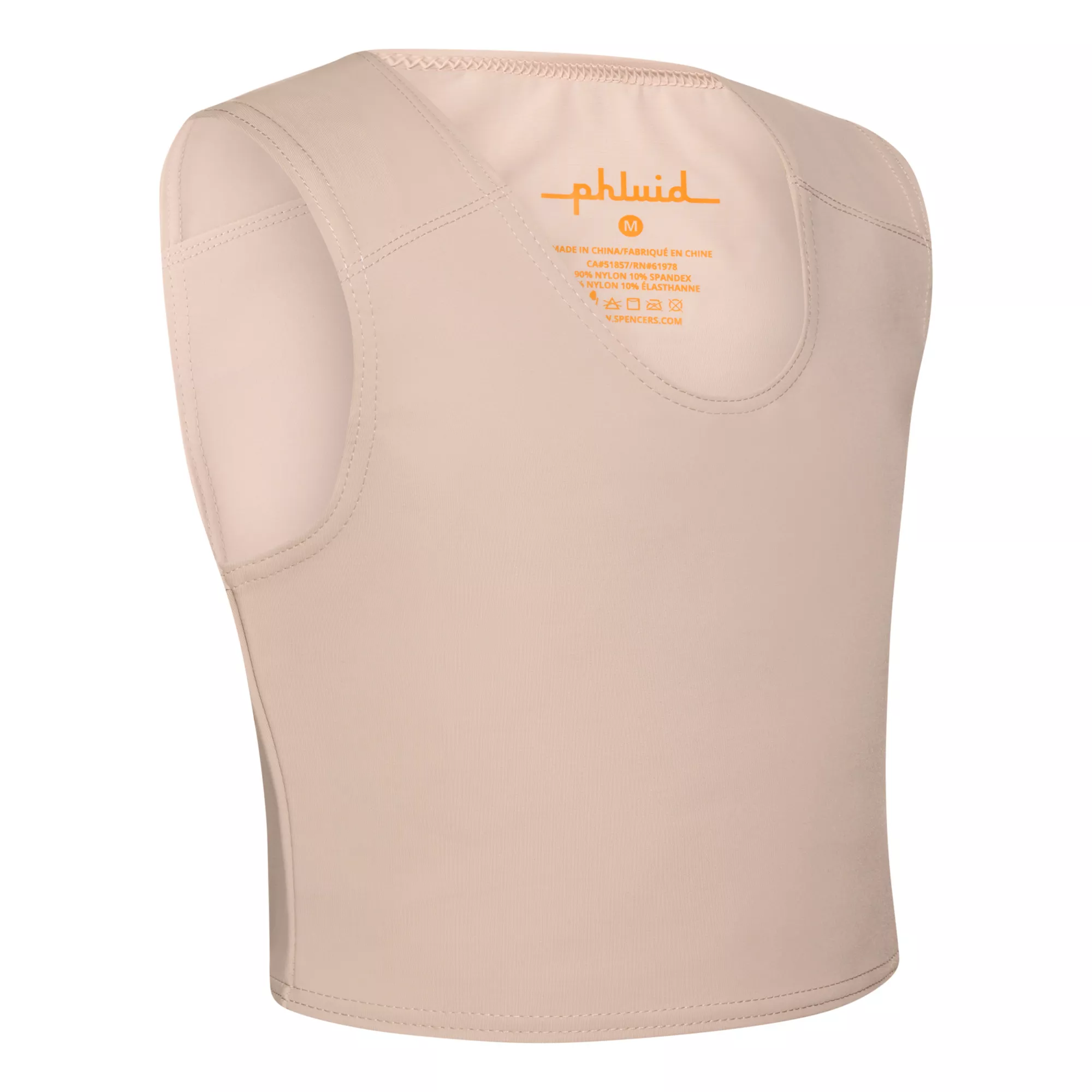 Phluid Tan Genderfluid Chest Compression Binder