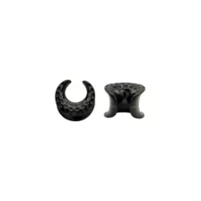 Black Hammered Ear Saddles - 00 Gauge at Spencer's