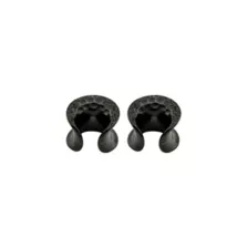 Black Hammered Ear Saddles - 00 Gauge at Spencer's
