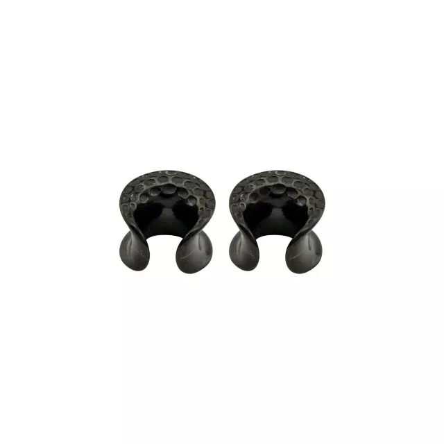 Black Hammered Ear Saddles - 00 Gauge at Spencer's