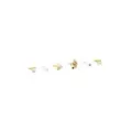 Multi-Pack CZ Silvertone and Goldtone Ornate Circle L-Bend Nose Rings 6 Pack - 20 Gauge at Spencer's