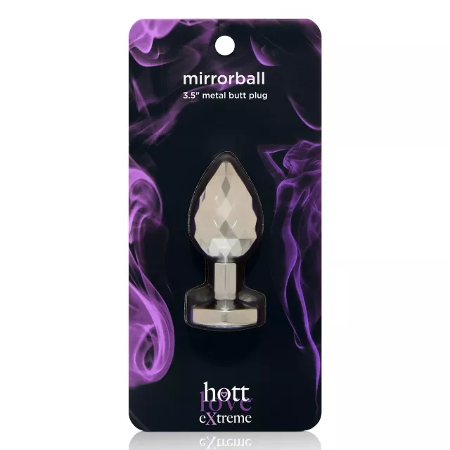 Mirrorball Metal Butt Plug 3.5 Inch - Hott Love Extreme at Spencer's