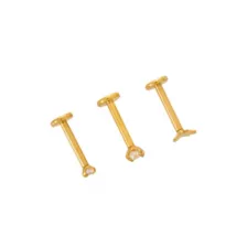 Multi-Pack CZ Goldtone Butterfly Tragus Cartilage Earrings 3 Pack - 16 Gauge at Spencer's