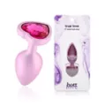 True Love Pink Gem Heart Metal Butt Plug 2.7 Inch - Hott Love at Spencer's