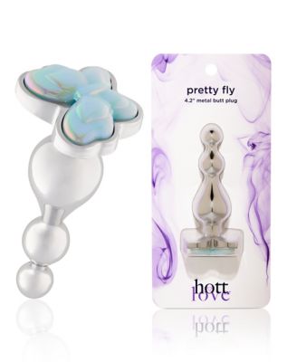 pretty anal plug Aluminum Butt Plug with Pretty Jewel main image 0