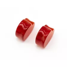 Red Heart Quartz Stone Plugs - 1 Inch at Spencer's