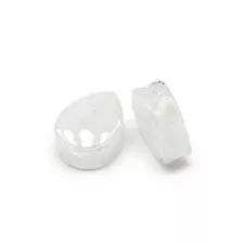 Clear Quartz Teardrop Stone Plugs at Spencer's