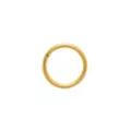 Goldplated Simple Hinge Hoop Septum Ring - 16 Gauge at Spencer's