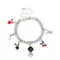 Cherry Playboy Charm Bracelet at Spencer's