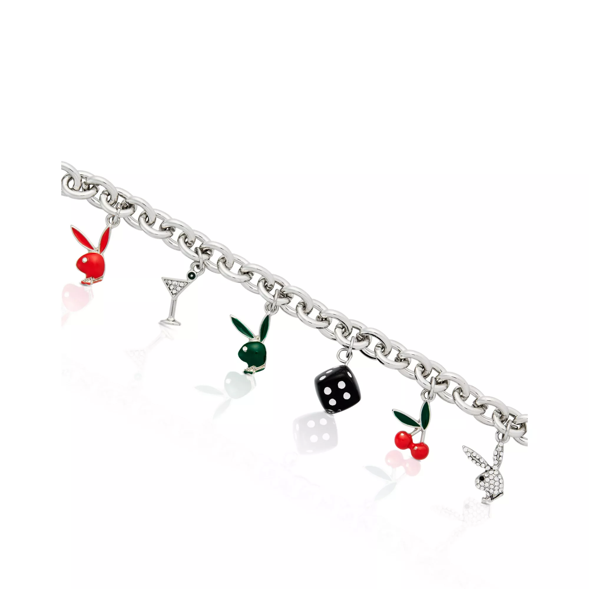 Cherry Playboy Charm Bracelet