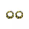 Silicone Smiley Face Double Flare Tunnels at Spencer's