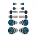 Multi-Pack Silvertone Resin Plug Set at Spencer's