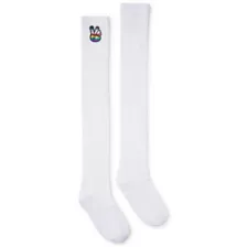 Rainbow Peace Sign Over the Knee Socks at Spencer's