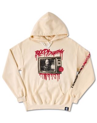 Terrifier x Bloody Disgusting TV Guide Hoodie Spencer s