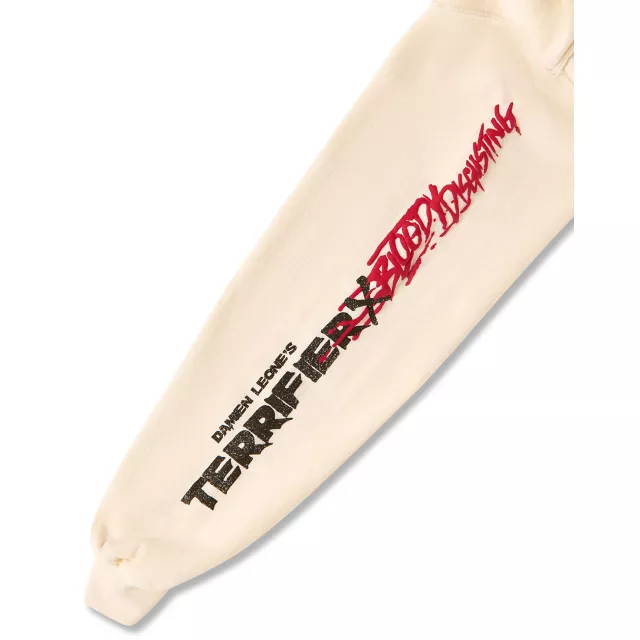 Terrifier x Bloody Disgusting TV Guide Hoodie at Spencer's