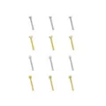 Multi-Pack Goldtone and Silvertone Spike Nose Pins 12 Pack - 20 Gauge at Spencer's
