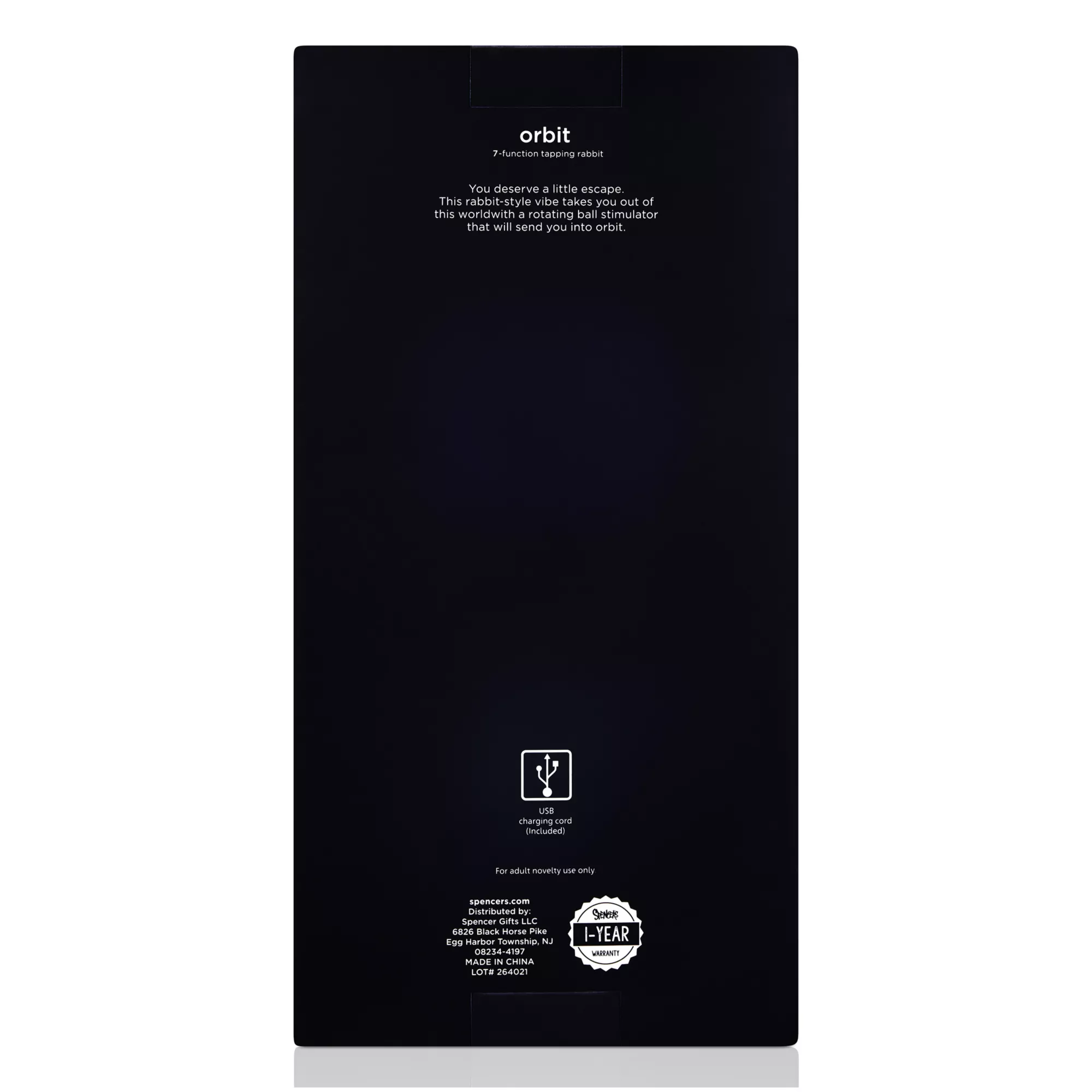 Blue Orbit Tapping Rabbit Vibrator - Hott Love Extreme at Spencer's