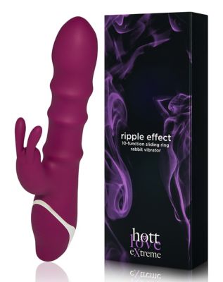 Hott Love Extreme Ripple Effect Rabbit Vibrator