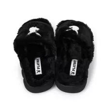 Black Playboy Slippers at Spirit Halloween