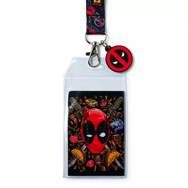 Deadpool Icon Lanyard - Marvel - Spencer's