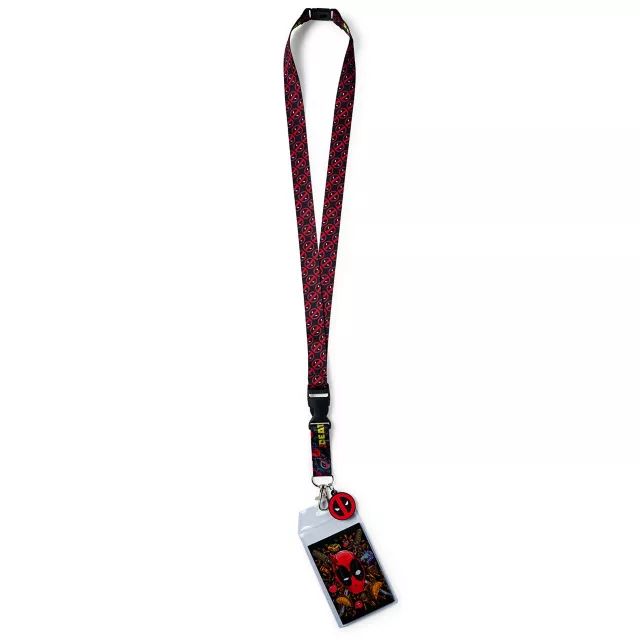 Deadpool Icon Lanyard - Marvel at Spencer's