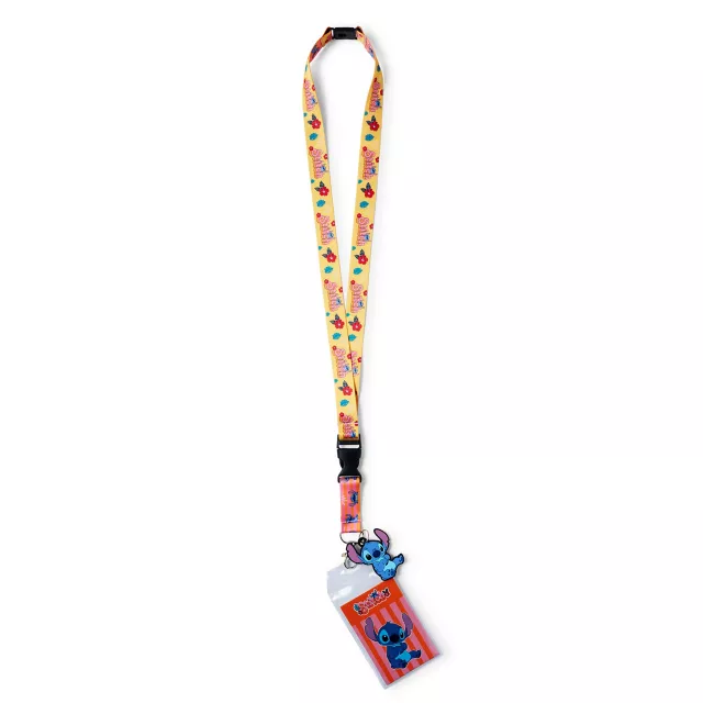 Reversible Stitch Charm Lanyard Lilo & Stitch at Spencer's