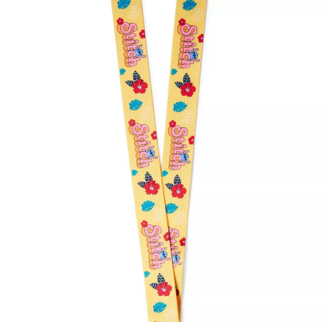 Reversible Stitch Charm Lanyard Lilo & Stitch at Spencer's