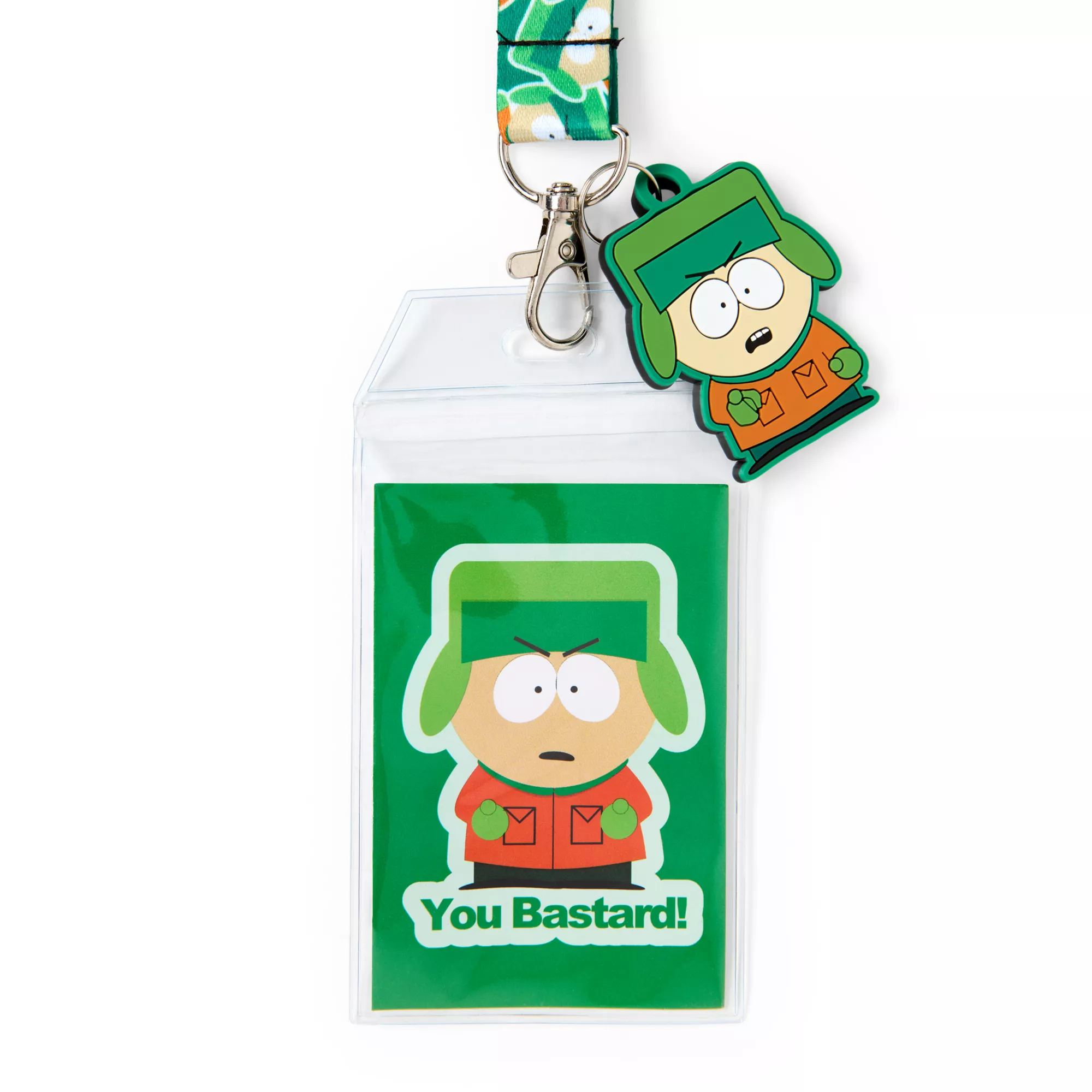 South Park Kyle You Bastard Lanyard