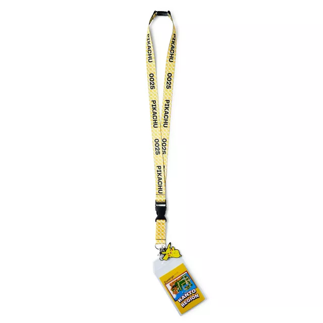 Kanto Region Pikachu Lanyard - Pokémon at Spencer's