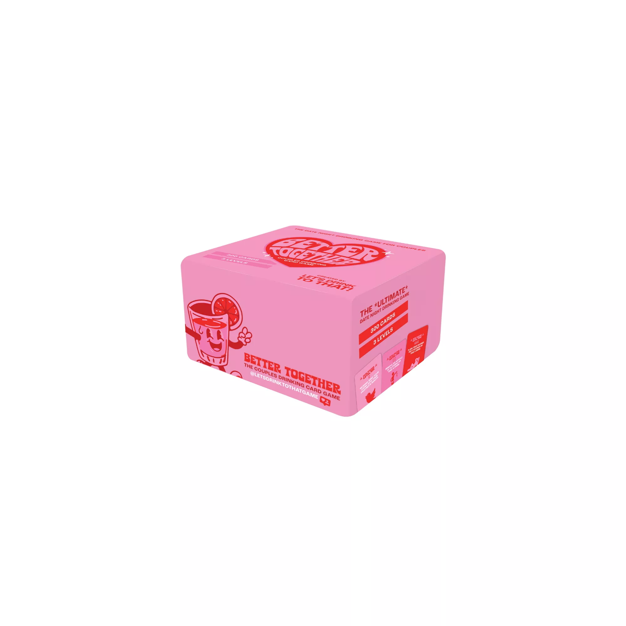 Better Together Couples Drinking Card Game