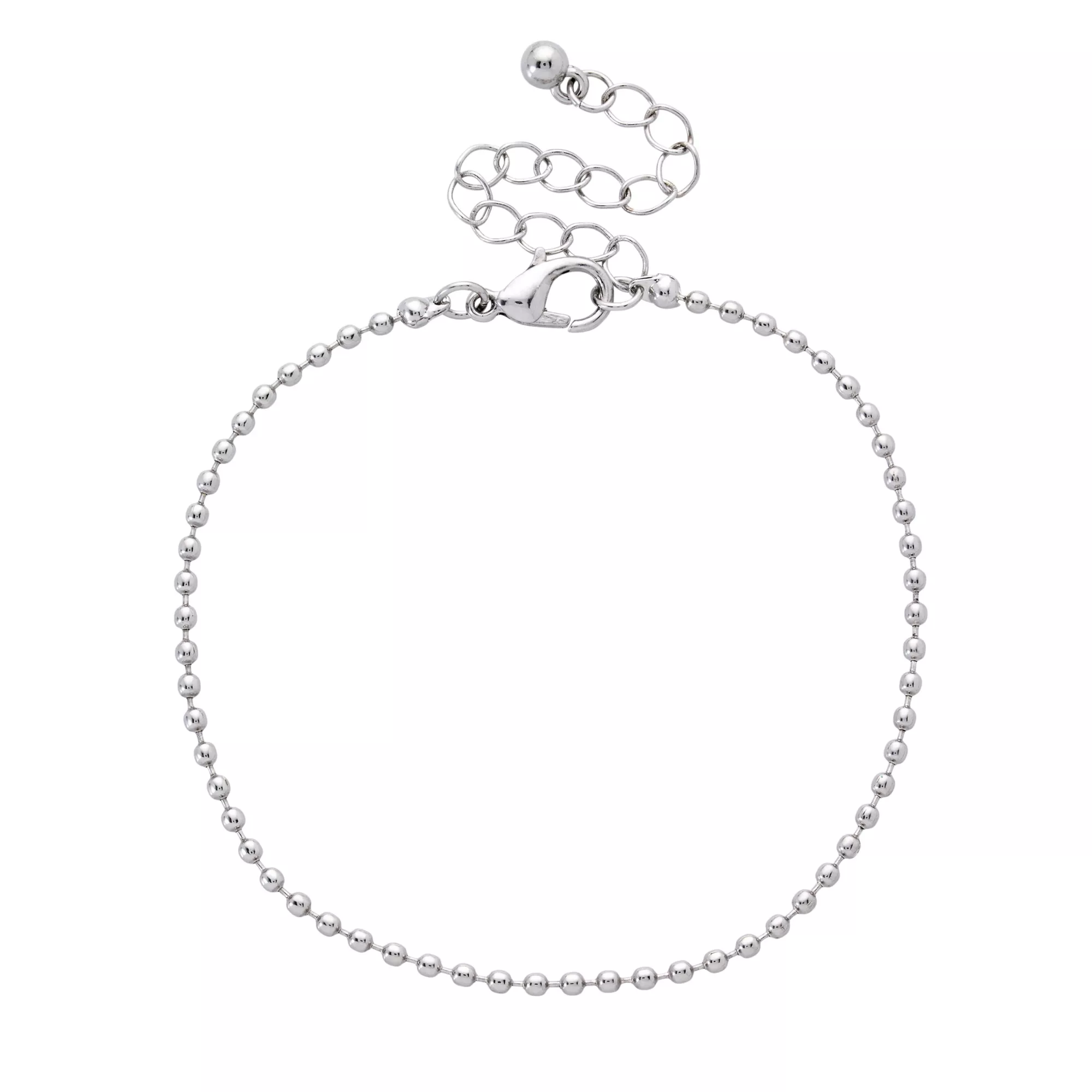 Multi-Pack Heart and Bow Chain Bracelets - 5 Pack at Spencer's