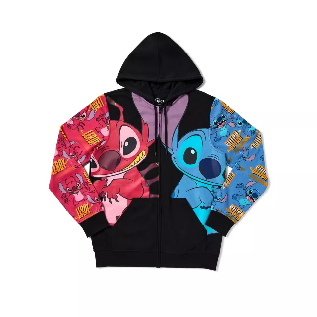 DISNEY STITCH COSPLAY HOODIE ZIP SWEATSHIRT SIZE online SMALL ADULT NWT