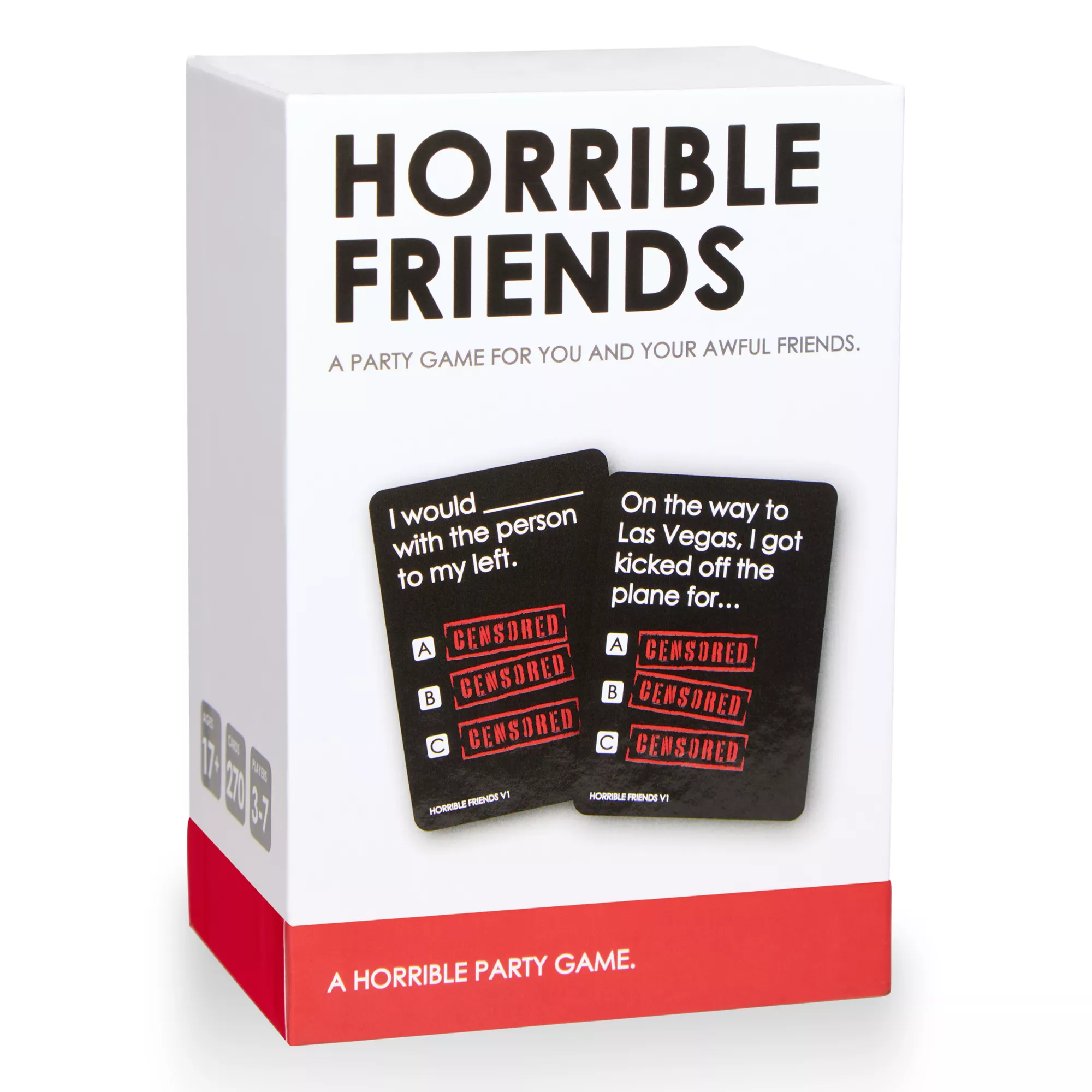 Horrible Friends Party Game at Spencer's