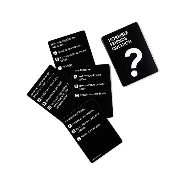 Horrible Friends Party Game at Spencer's