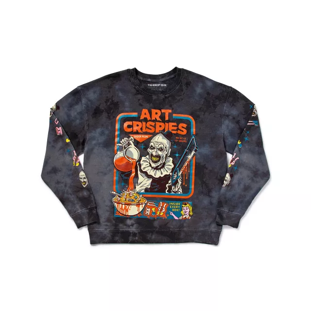 Terrifier Art Crispies Hoodie - Steven Rhodes at Spencer's