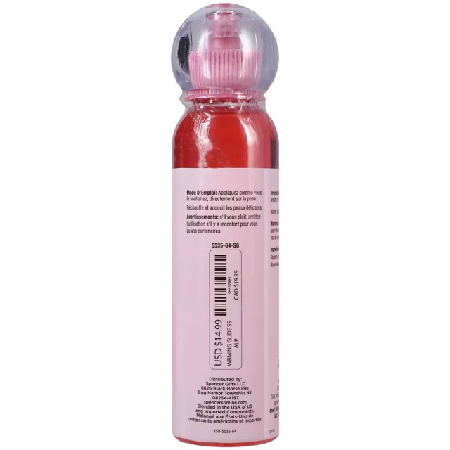 Warming Strawberry Shortcake Flavored Glide 4.5 oz. - Sexology at Spencer's