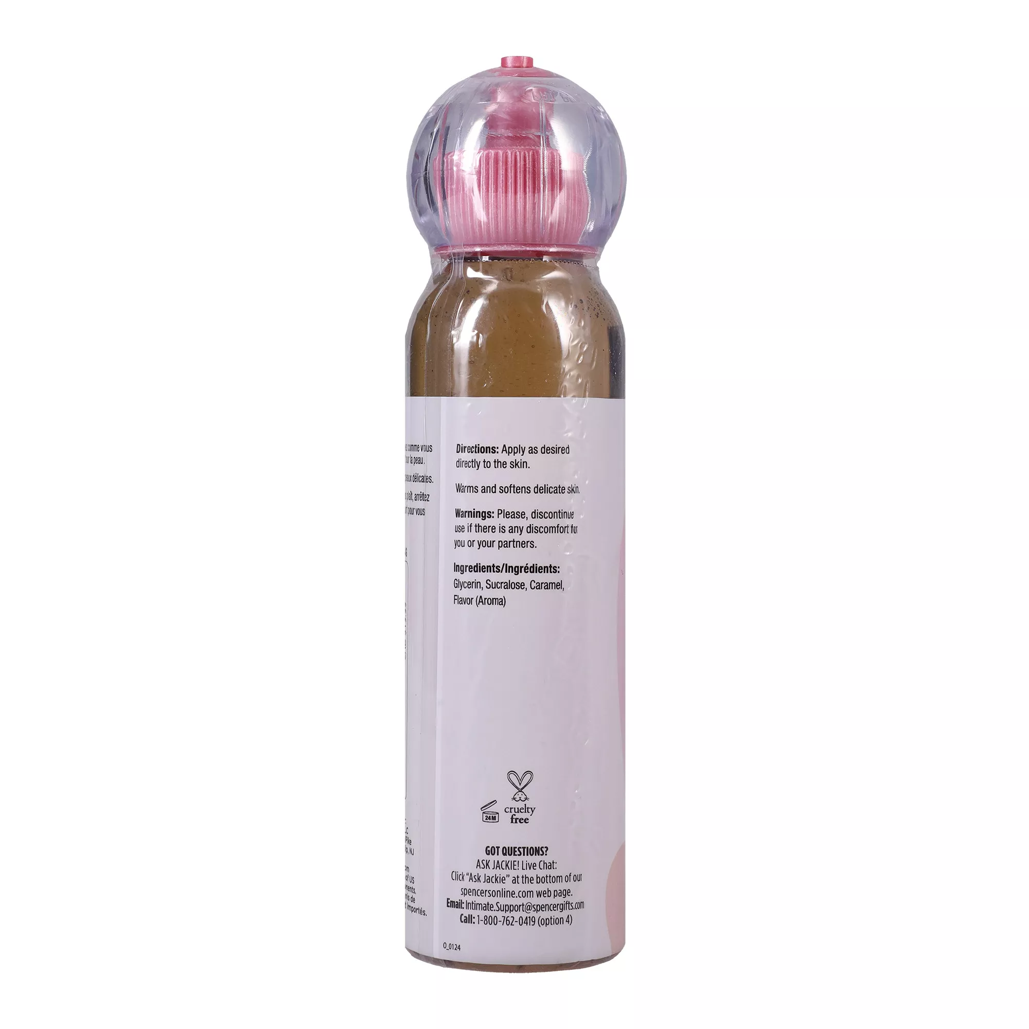 Warming Glazed Donut Flavored Glide 4.5 oz. - Sexology at Spencer's