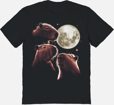 Capybara Moon T Shirt - Vo Maria