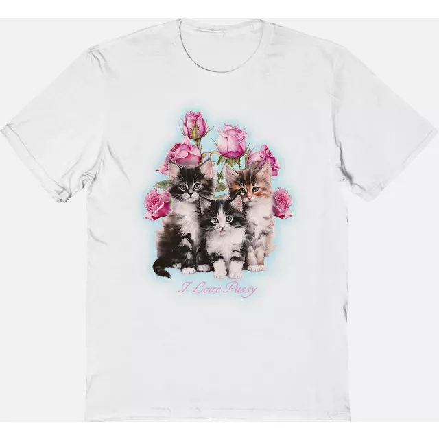 I Love Pussy Cats T Shirt