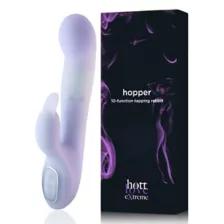 Hopper Tapping Rabbit Vibrator - Hott Love Extreme at Spencer's